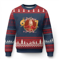 Funny Marcus The Worm Six Seven Lunar New Year Meme Ugly Christmas Sweater - Wonder Print Shop