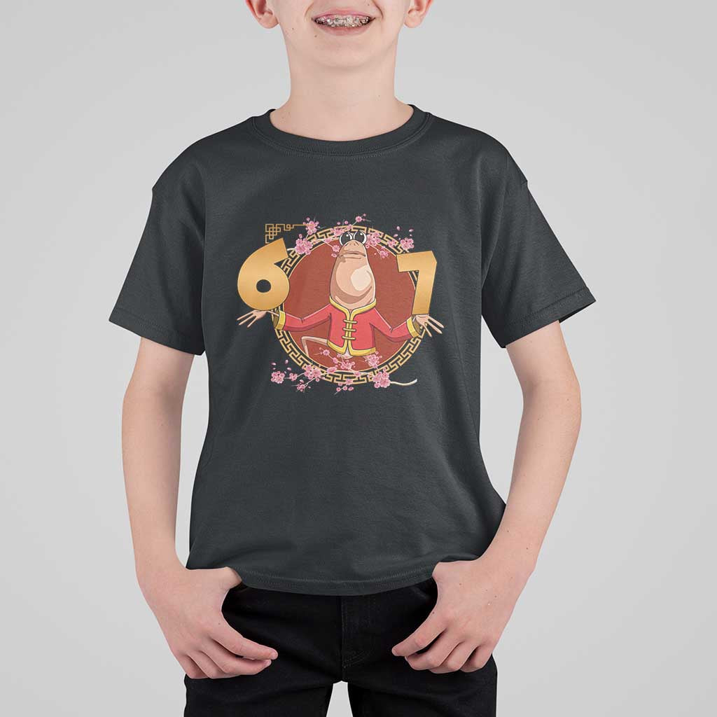 Funny Marcus The Worm Six Seven Lunar New Year Meme T Shirt For Kid - Wonder Print Shop