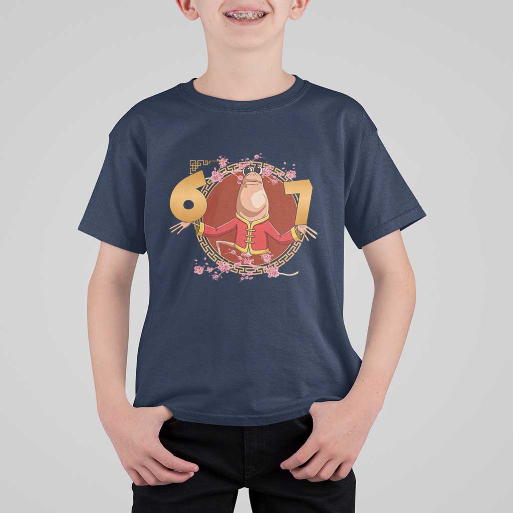 Funny Marcus The Worm Six Seven Lunar New Year Meme T Shirt For Kid - Wonder Print Shop