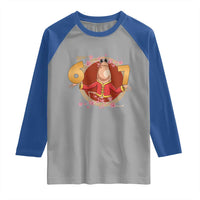 Funny Marcus The Worm Six Seven Lunar New Year Meme Raglan Shirt - Wonder Print Shop