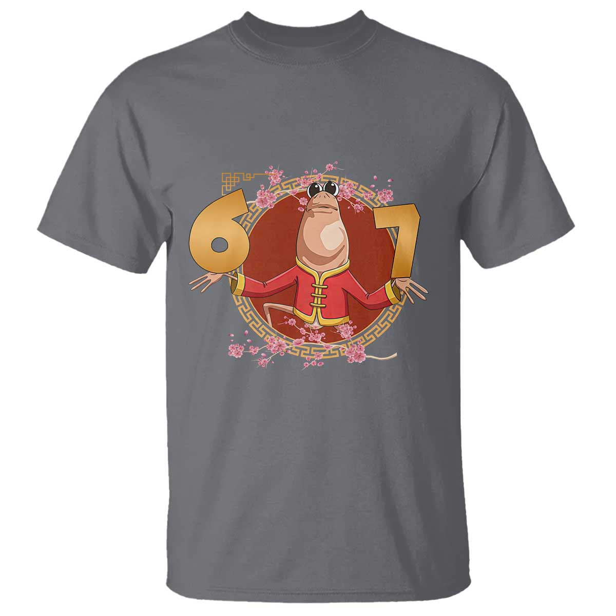 Funny Marcus The Worm Six Seven Lunar New Year Meme T Shirt - Wonder Print Shop