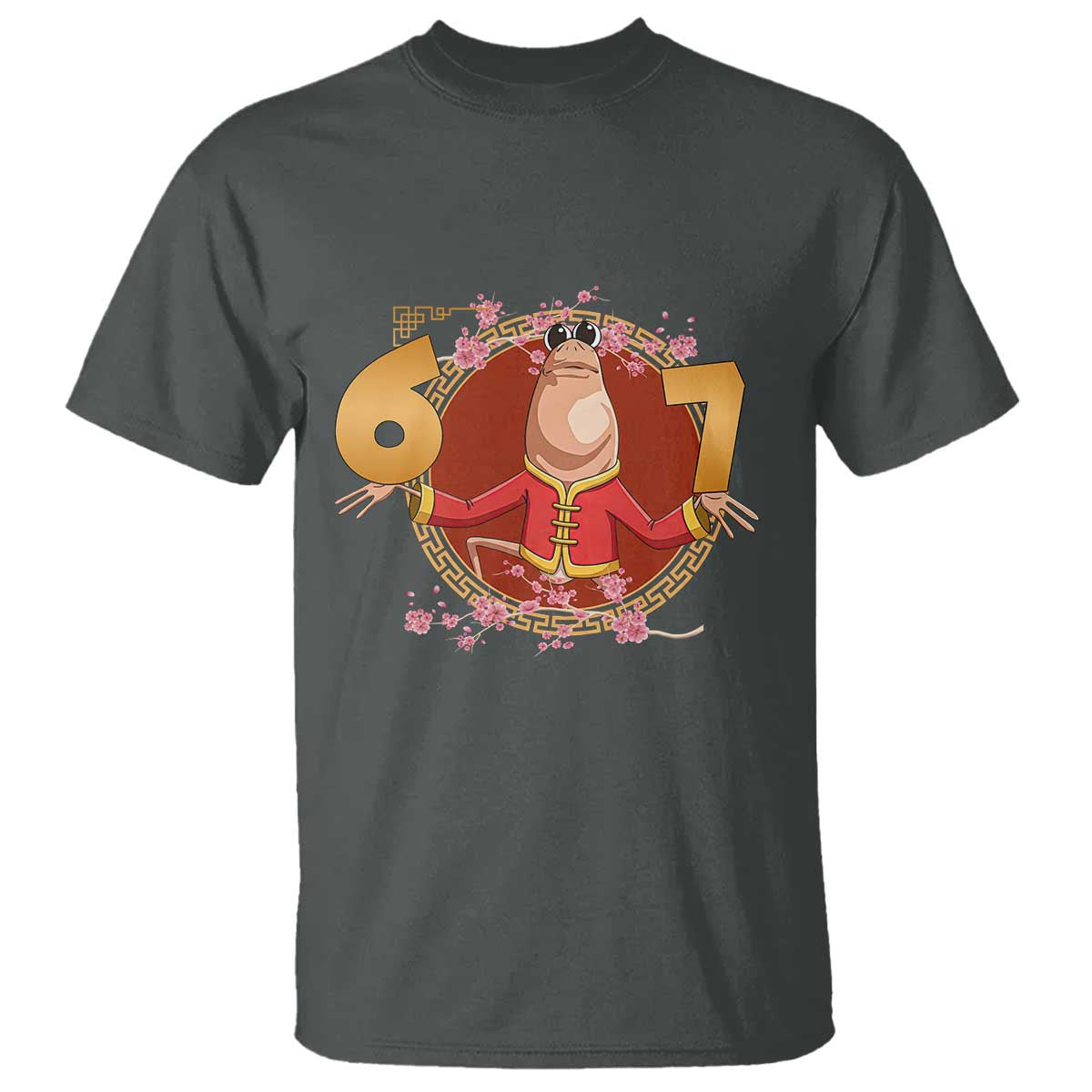 Funny Marcus The Worm Six Seven Lunar New Year Meme T Shirt - Wonder Print Shop