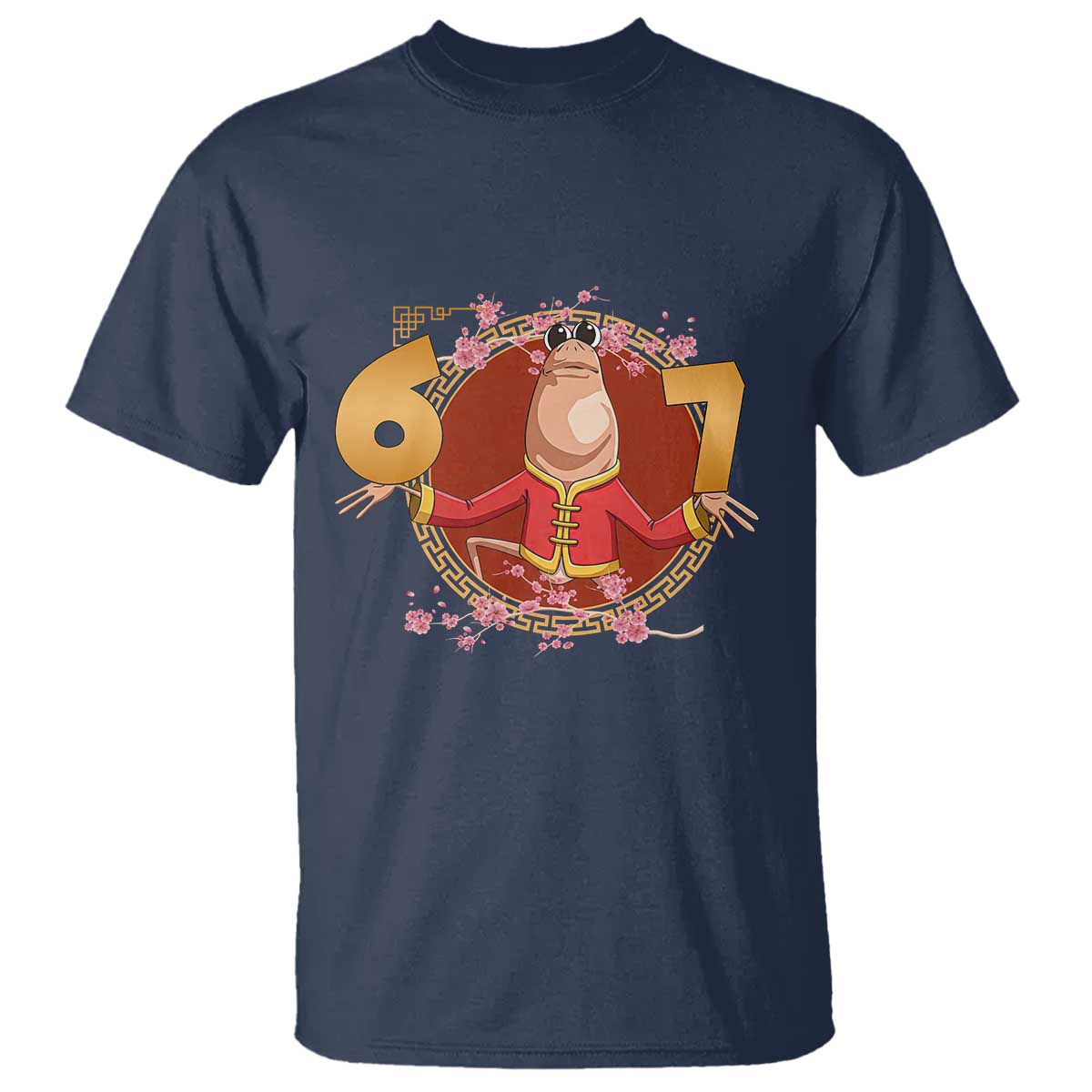 Funny Marcus The Worm Six Seven Lunar New Year Meme T Shirt - Wonder Print Shop