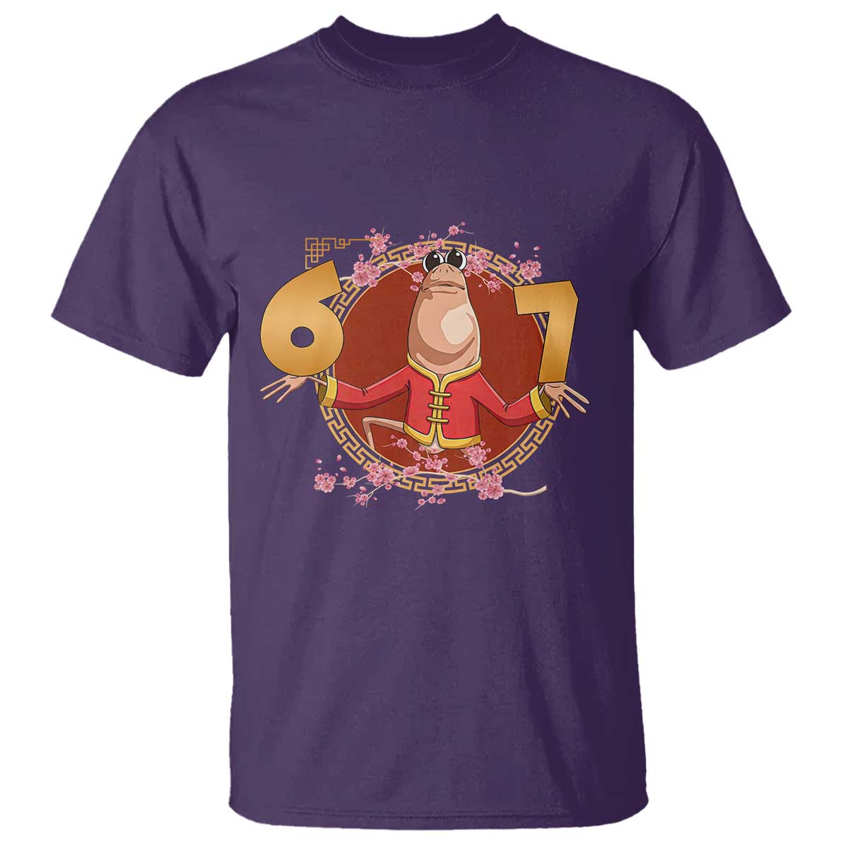 Funny Marcus The Worm Six Seven Lunar New Year Meme T Shirt - Wonder Print Shop