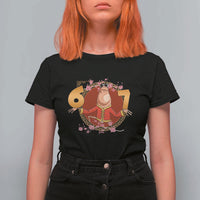 Funny Marcus The Worm Six Seven Lunar New Year Meme T Shirt For Women - Wonder Print Shop