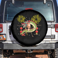 Funny Marcus The Worm Meme Spare Tire Cover Viral Lunar New Year - Wonder Print Shop