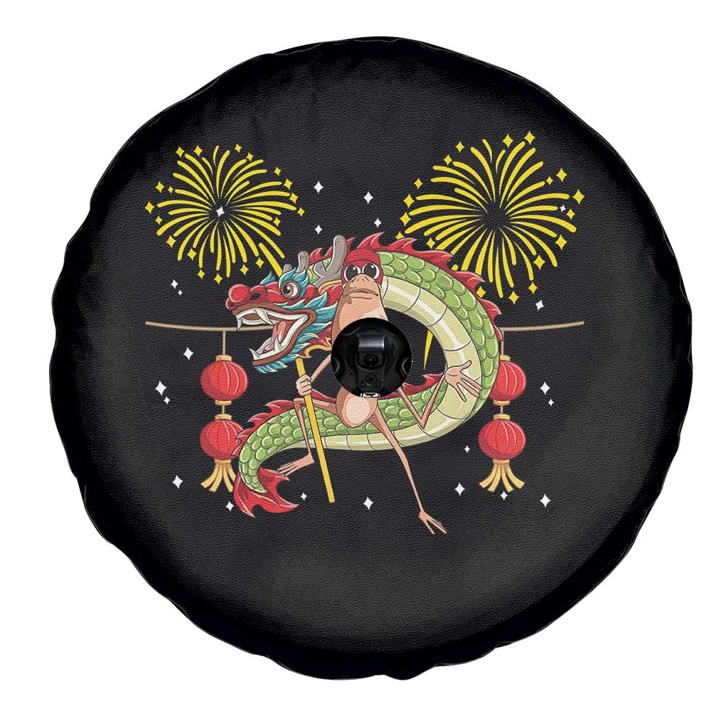 Funny Marcus The Worm Meme Spare Tire Cover Viral Lunar New Year - Wonder Print Shop