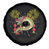 Funny Marcus The Worm Meme Spare Tire Cover Viral Lunar New Year - Wonder Print Shop