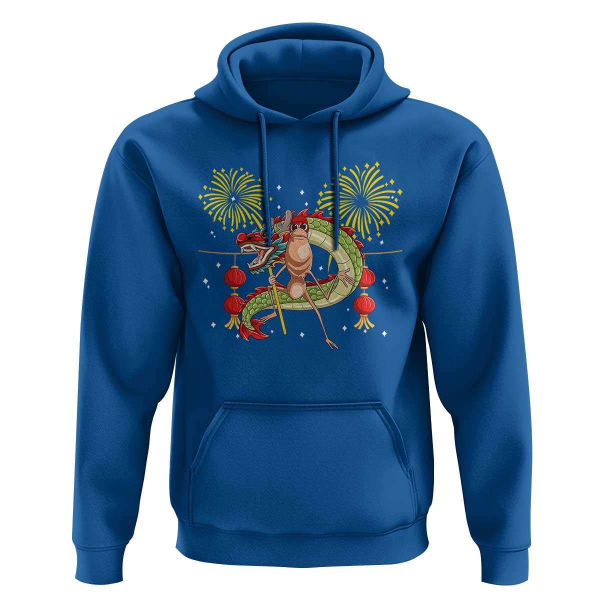 Funny Marcus The Worm Meme Hoodie Viral Lunar New Year - Wonder Print Shop