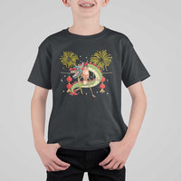 Funny Marcus The Worm Meme T Shirt For Kid Viral Lunar New Year - Wonder Print Shop