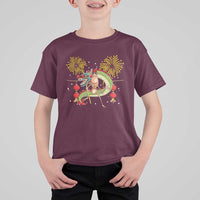 Funny Marcus The Worm Meme T Shirt For Kid Viral Lunar New Year - Wonder Print Shop