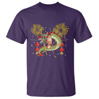 Funny Marcus The Worm Meme T Shirt Viral Lunar New Year - Wonder Print Shop