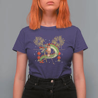 Funny Marcus The Worm Meme T Shirt For Women Viral Lunar New Year - Wonder Print Shop