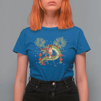 Funny Marcus The Worm Meme T Shirt For Women Viral Lunar New Year - Wonder Print Shop