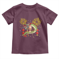 Funny Marcus The Worm Meme Toddler T Shirt Viral Lunar New Year - Wonder Print Shop