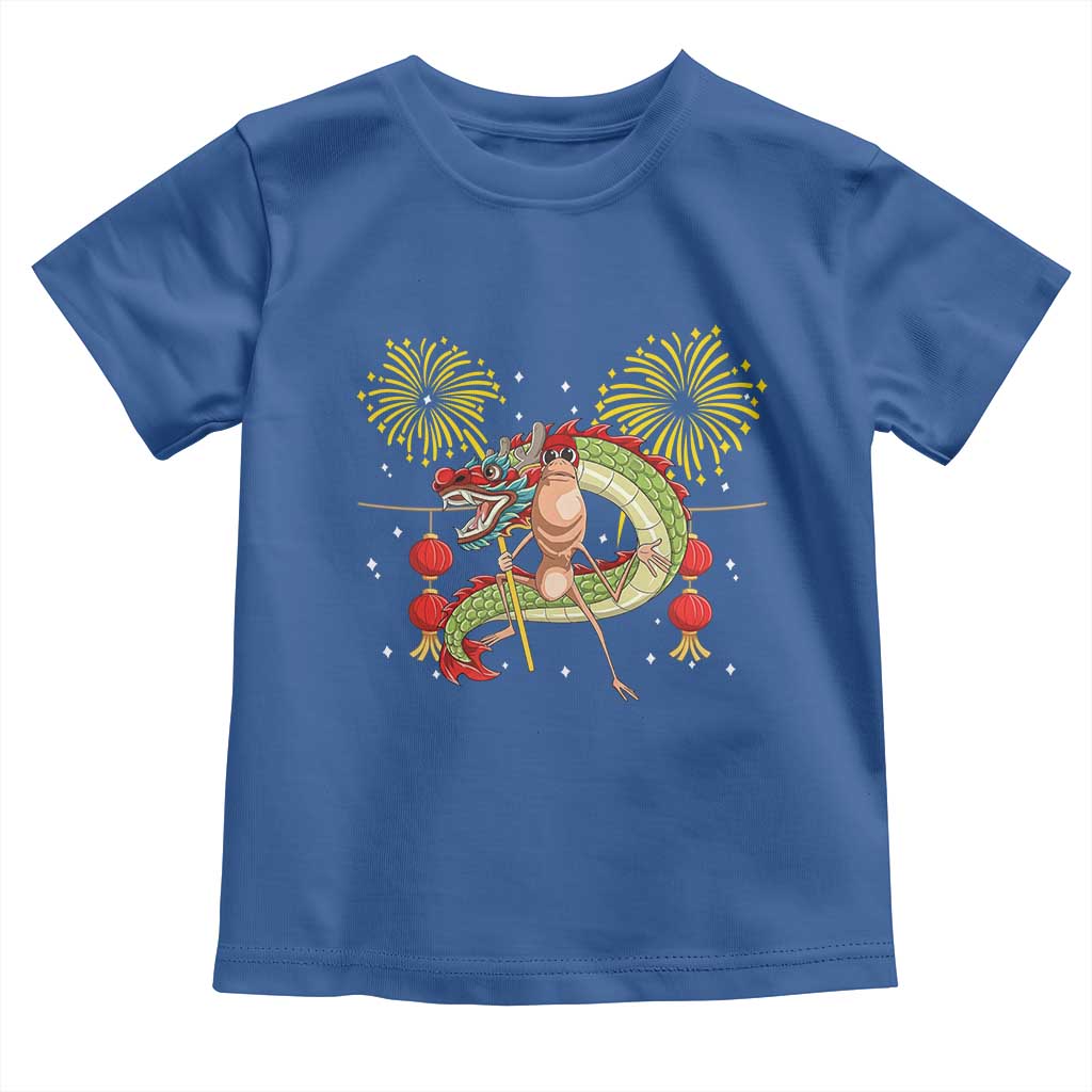 Funny Marcus The Worm Meme Toddler T Shirt Viral Lunar New Year - Wonder Print Shop