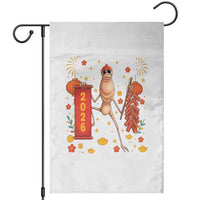 Marcus The Worm Lunar New Year Meme Garden Flag Trendy Gag Gift - Wonder Print Shop