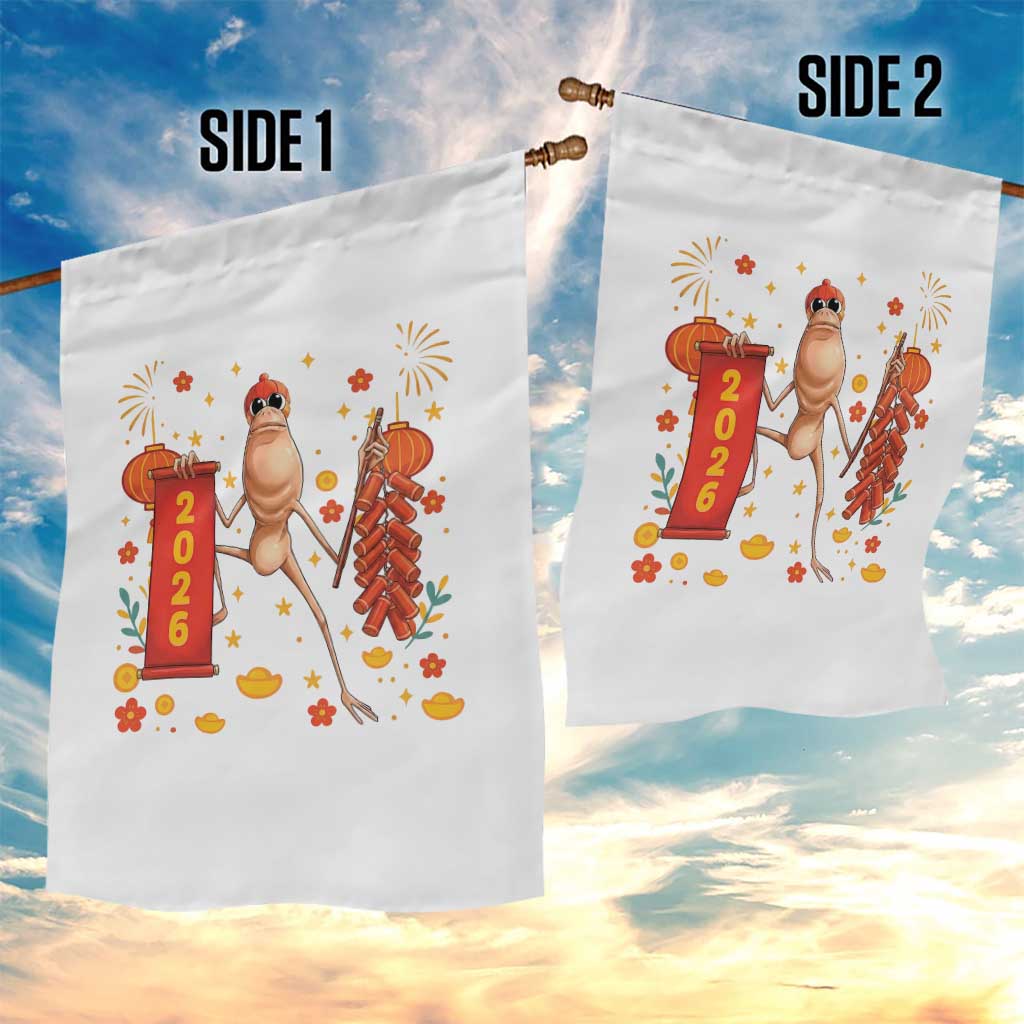 Marcus The Worm Lunar New Year Meme Garden Flag Trendy Gag Gift - Wonder Print Shop