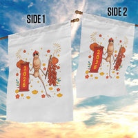 Marcus The Worm Lunar New Year Meme Garden Flag Trendy Gag Gift - Wonder Print Shop
