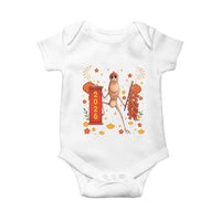 Marcus The Worm Lunar New Year Meme Baby Onesie Trendy Gag Gift - Wonder Print Shop