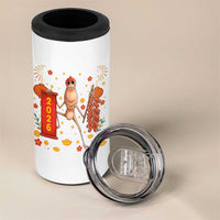 Marcus The Worm Lunar New Year Meme 4 in 1 Can Cooler Tumbler Trendy Gag Gift - Wonder Print Shop