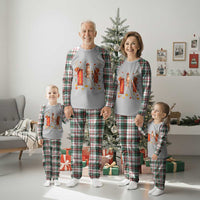 Marcus The Worm Lunar New Year Meme Plaid Pajama Set Trendy Gag Gift - Wonder Print Shop