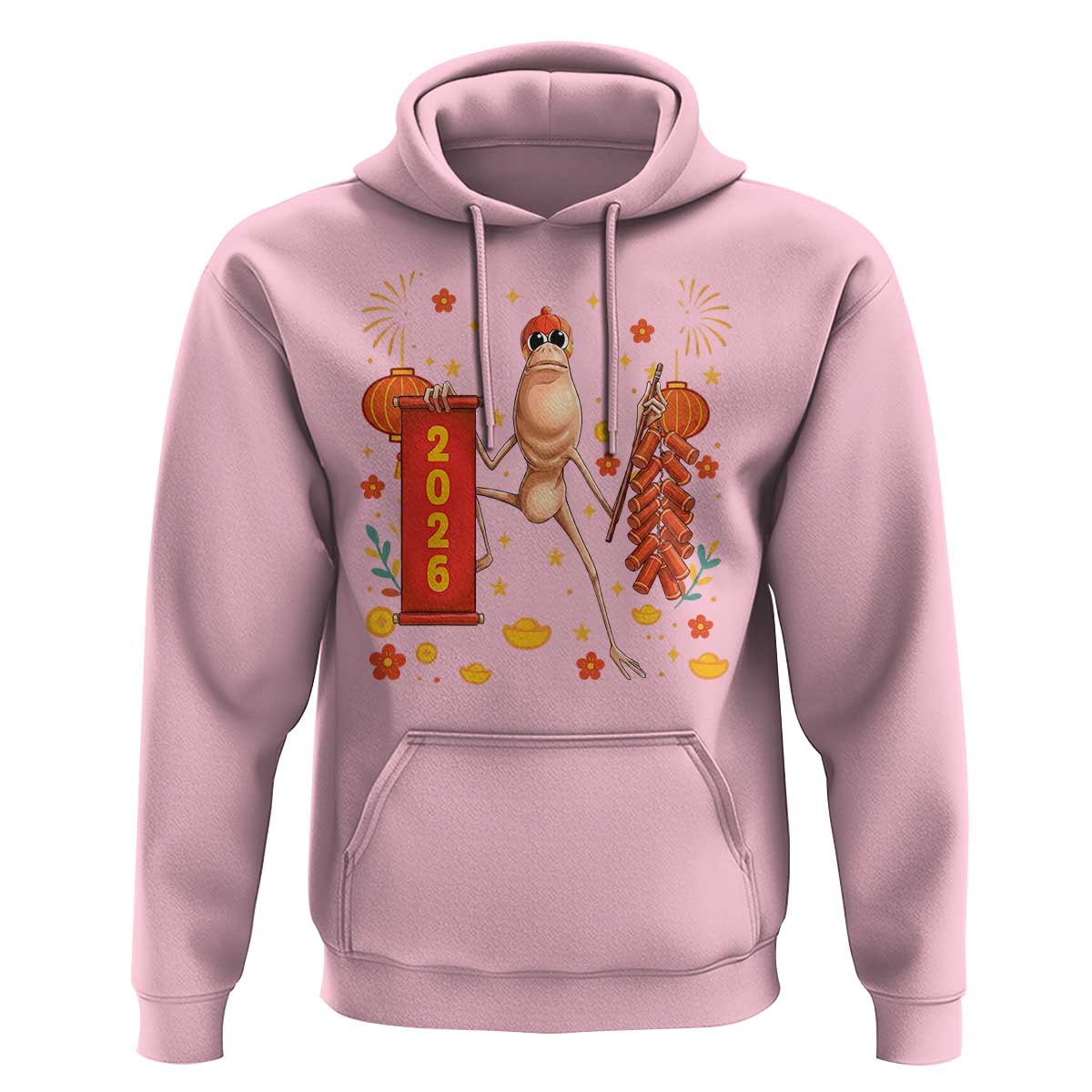Marcus The Worm Lunar New Year Meme Hoodie Trendy Gag Gift - Wonder Print Shop
