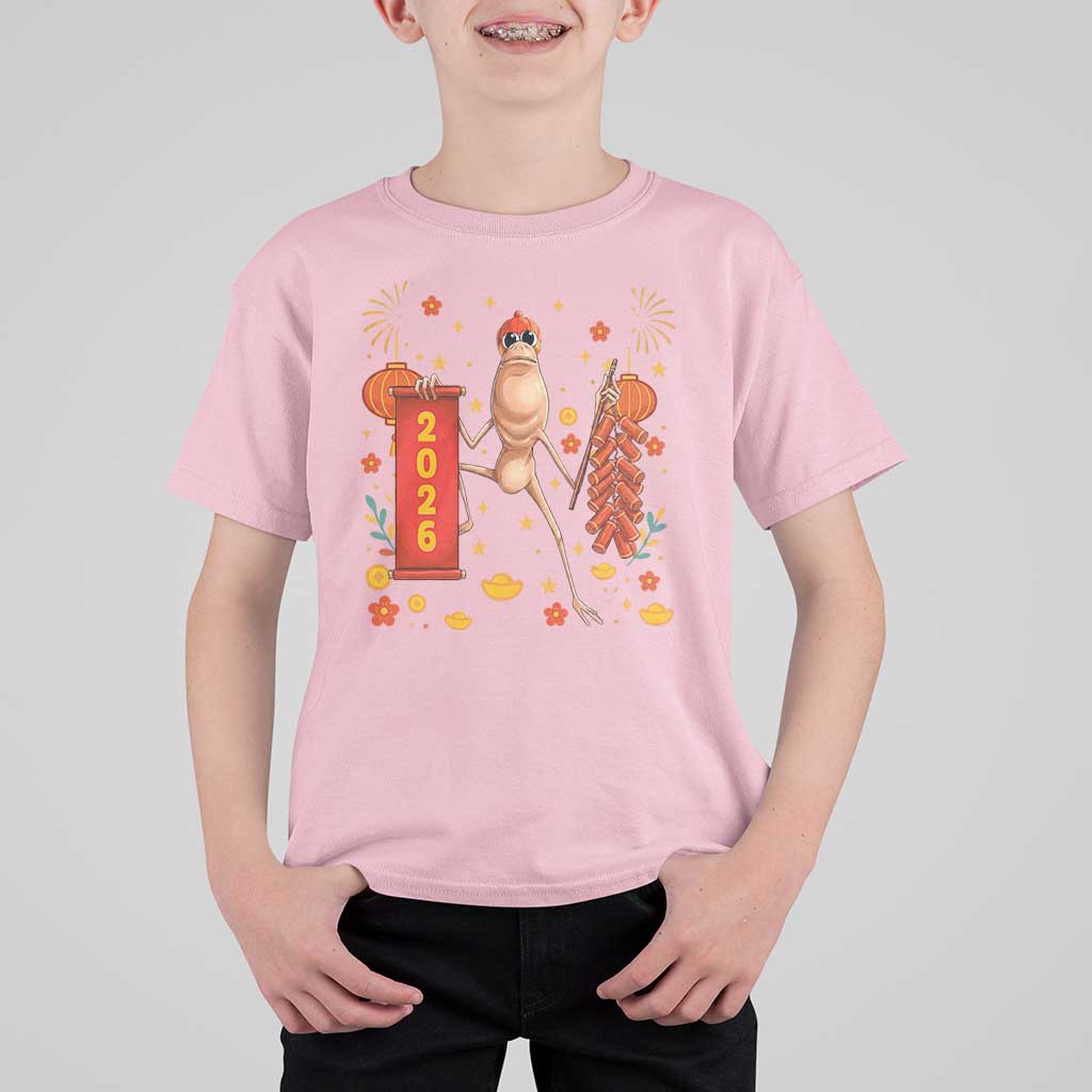 Marcus The Worm Lunar New Year Meme T Shirt For Kid Trendy Gag Gift - Wonder Print Shop
