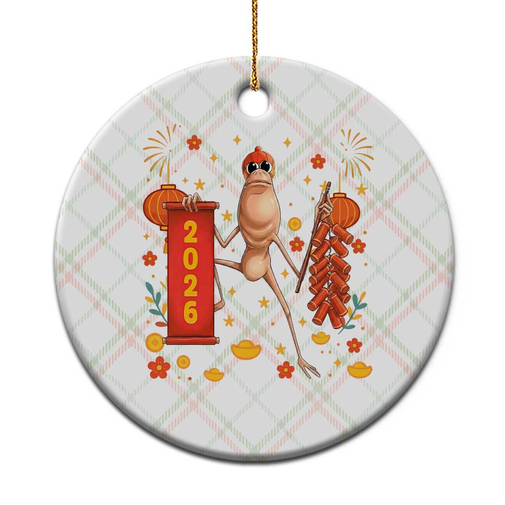 Marcus The Worm Lunar New Year Meme Ceramic Ornament Trendy Gag Gift - Wonder Print Shop