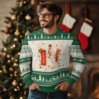 Marcus The Worm Lunar New Year Meme Ugly Christmas Sweater Trendy Gag Gift - Wonder Print Shop