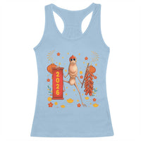 Marcus The Worm Lunar New Year Meme Racerback Tank Top Trendy Gag Gift - Wonder Print Shop