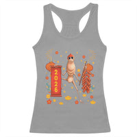 Marcus The Worm Lunar New Year Meme Racerback Tank Top Trendy Gag Gift - Wonder Print Shop
