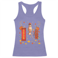 Marcus The Worm Lunar New Year Meme Racerback Tank Top Trendy Gag Gift - Wonder Print Shop