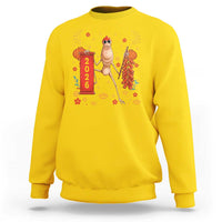 Marcus The Worm Lunar New Year Meme Sweatshirt Trendy Gag Gift - Wonder Print Shop