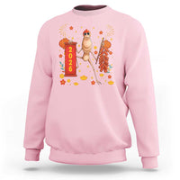 Marcus The Worm Lunar New Year Meme Sweatshirt Trendy Gag Gift - Wonder Print Shop