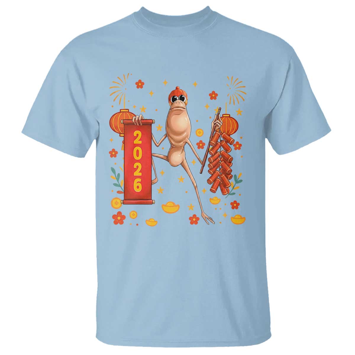 Marcus The Worm Lunar New Year Meme T Shirt Trendy Gag Gift - Wonder Print Shop