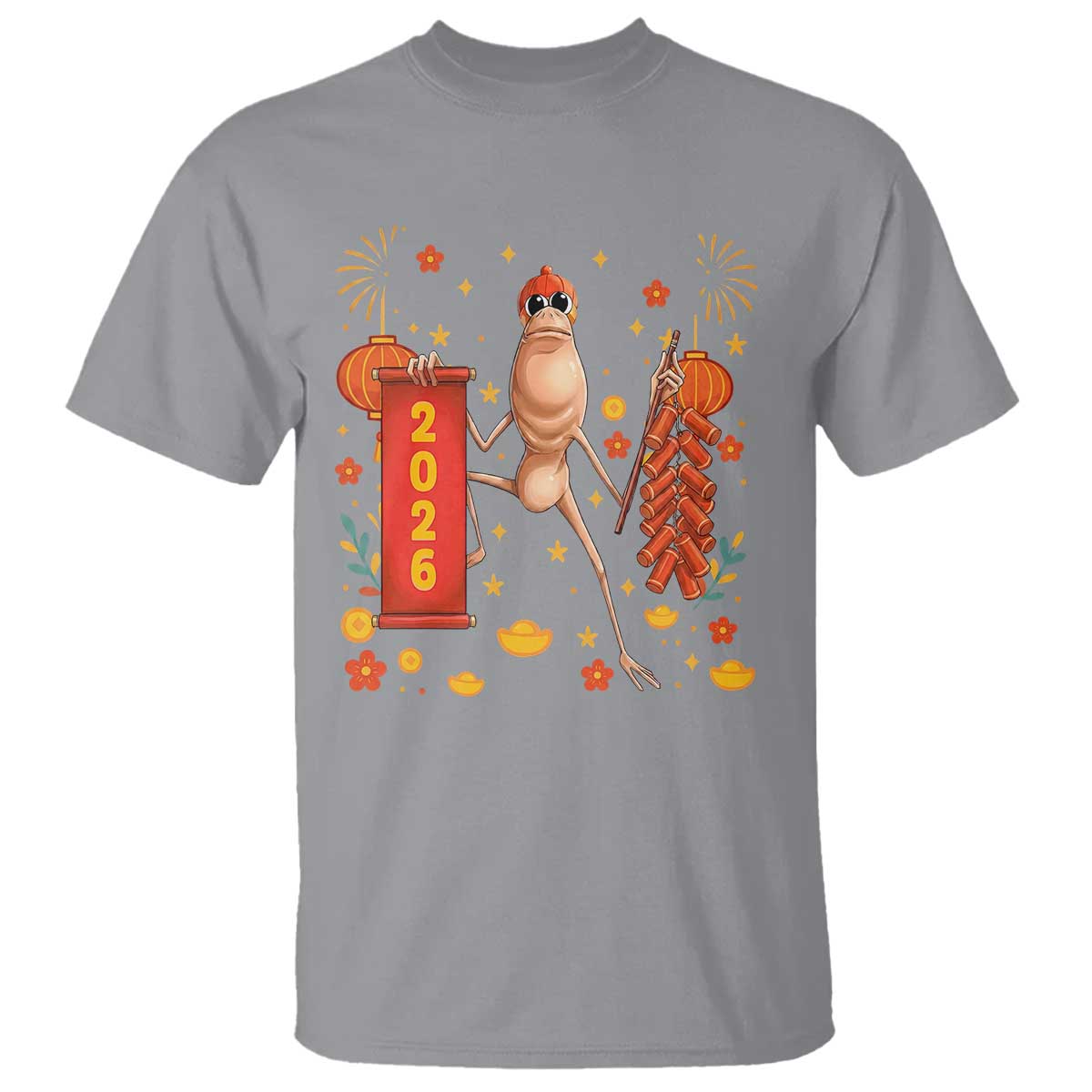 Marcus The Worm Lunar New Year Meme T Shirt Trendy Gag Gift - Wonder Print Shop