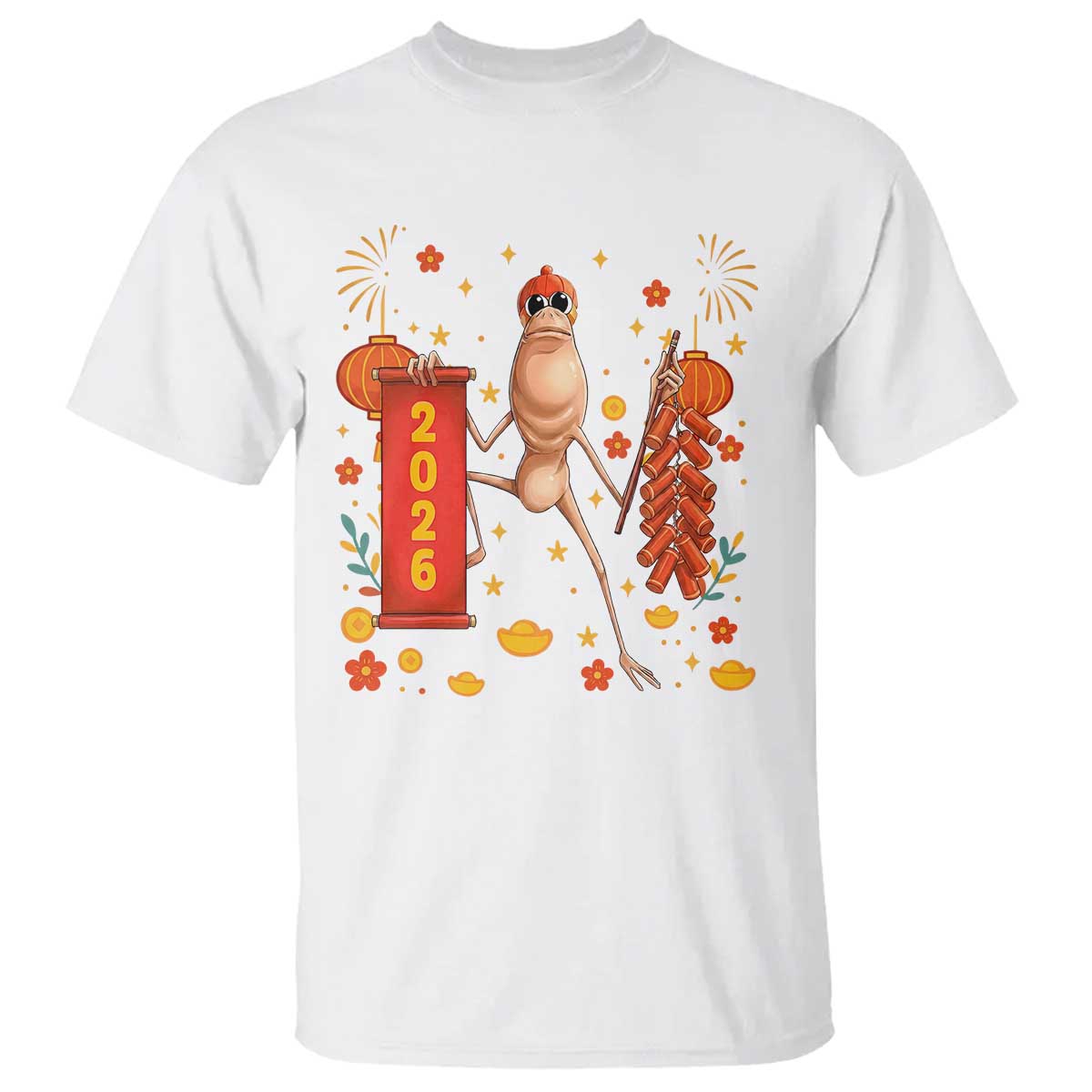 Marcus The Worm Lunar New Year Meme T Shirt Trendy Gag Gift - Wonder Print Shop