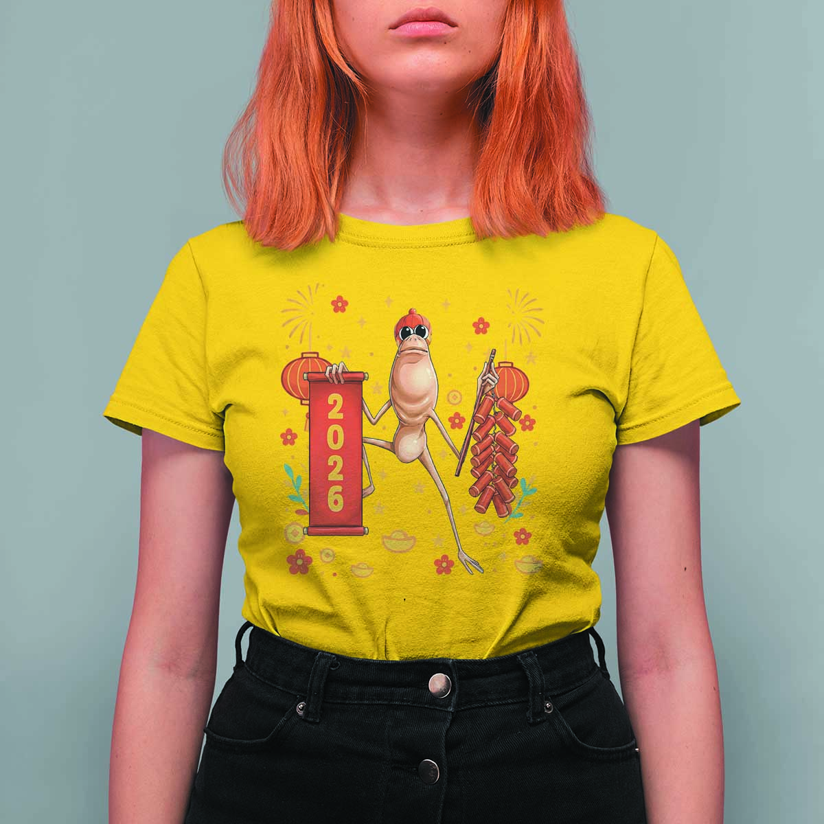 Marcus The Worm Lunar New Year Meme T Shirt For Women Trendy Gag Gift - Wonder Print Shop