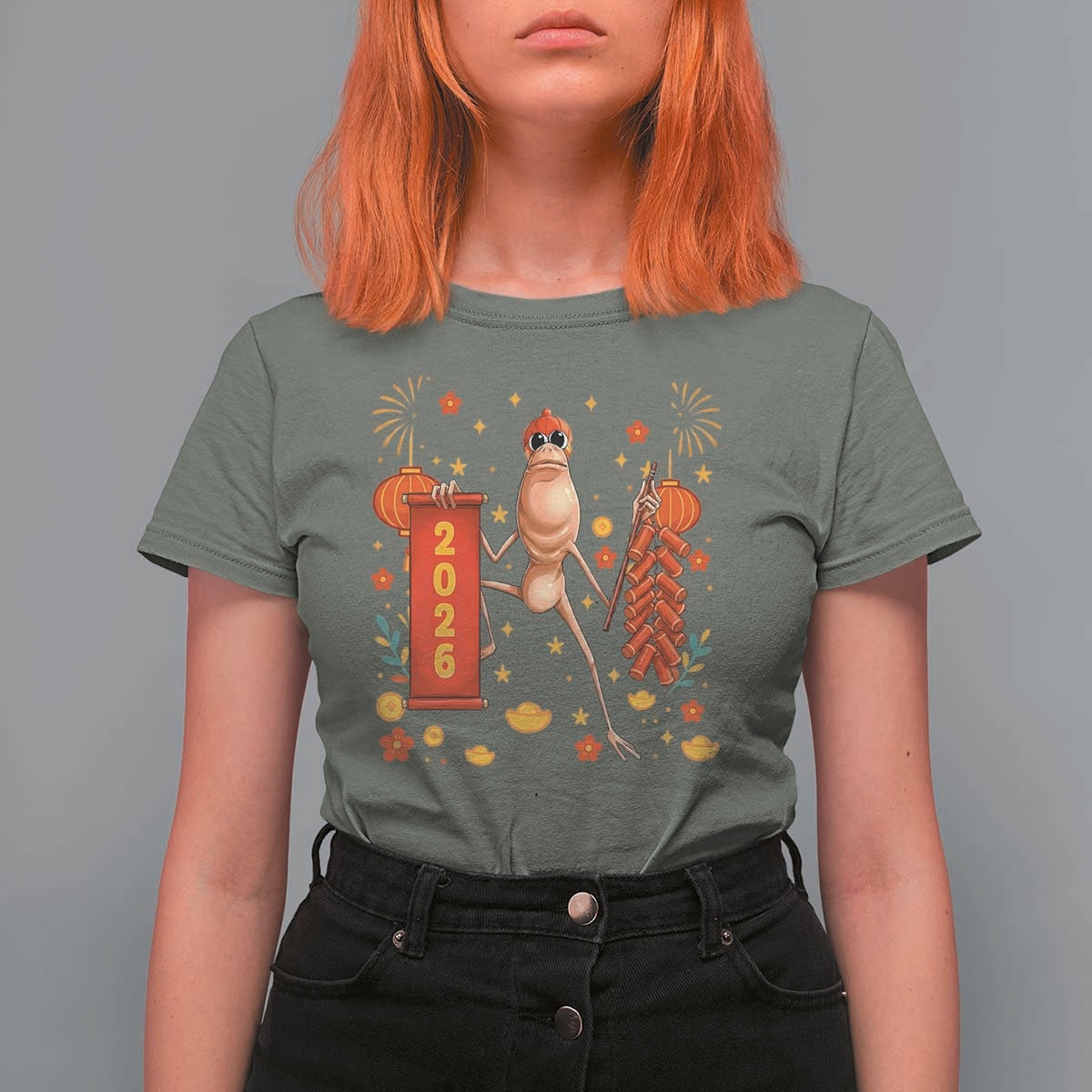 Marcus The Worm Lunar New Year Meme T Shirt For Women Trendy Gag Gift - Wonder Print Shop