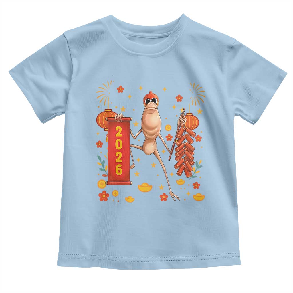 Marcus The Worm Lunar New Year Meme Toddler T Shirt Trendy Gag Gift - Wonder Print Shop