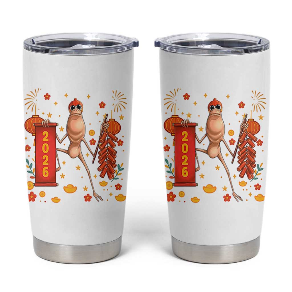 Marcus The Worm Lunar New Year Meme Tumbler Cup Trendy Gag Gift - Wonder Print Shop