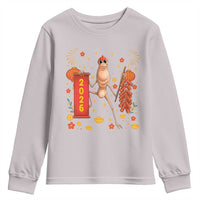 Marcus The Worm Lunar New Year Meme Youth Sweatshirt Trendy Gag Gift - Wonder Print Shop