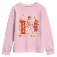 Marcus The Worm Lunar New Year Meme Youth Sweatshirt Trendy Gag Gift - Wonder Print Shop