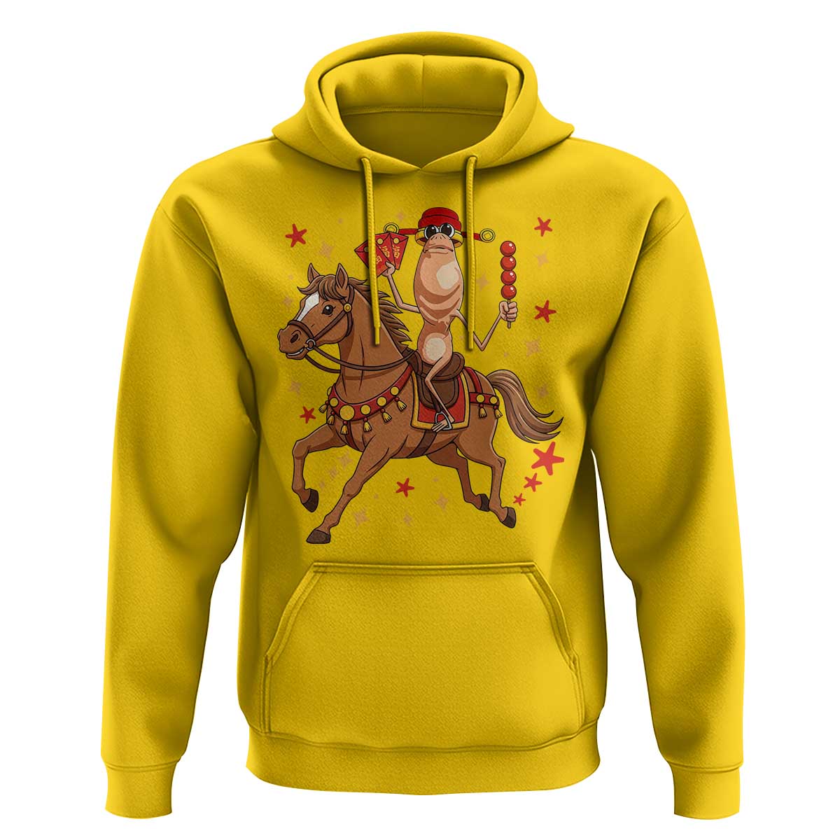 Funny Marcus The Worm Lunar New Year Hoodie Viral Meme - Wonder Print Shop