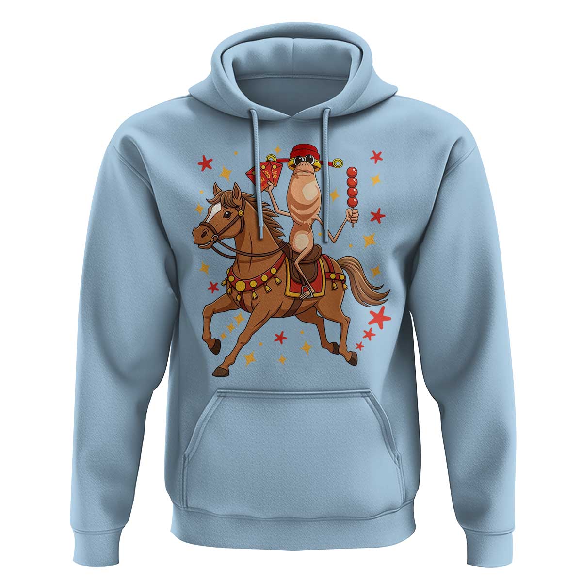 Funny Marcus The Worm Lunar New Year Hoodie Viral Meme - Wonder Print Shop