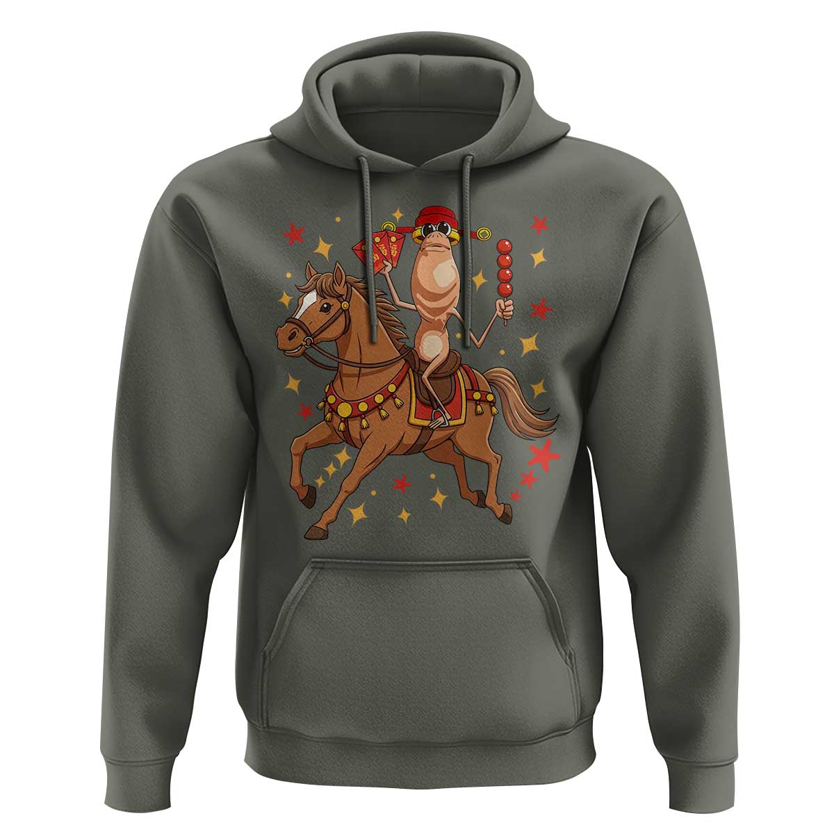 Funny Marcus The Worm Lunar New Year Hoodie Viral Meme - Wonder Print Shop