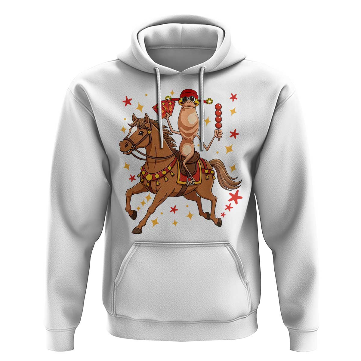 Funny Marcus The Worm Lunar New Year Hoodie Viral Meme - Wonder Print Shop