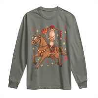 Funny Marcus The Worm Lunar New Year Long Sleeve Shirt Viral Meme - Wonder Print Shop