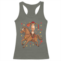 Funny Marcus The Worm Lunar New Year Racerback Tank Top Viral Meme - Wonder Print Shop